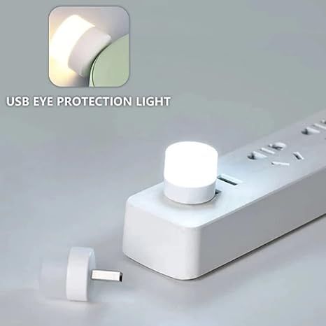 Zuha Portable Home USB Night Lights | USB Atmosphere Lights Bulb for Bathroom Car Nursery Kitchen