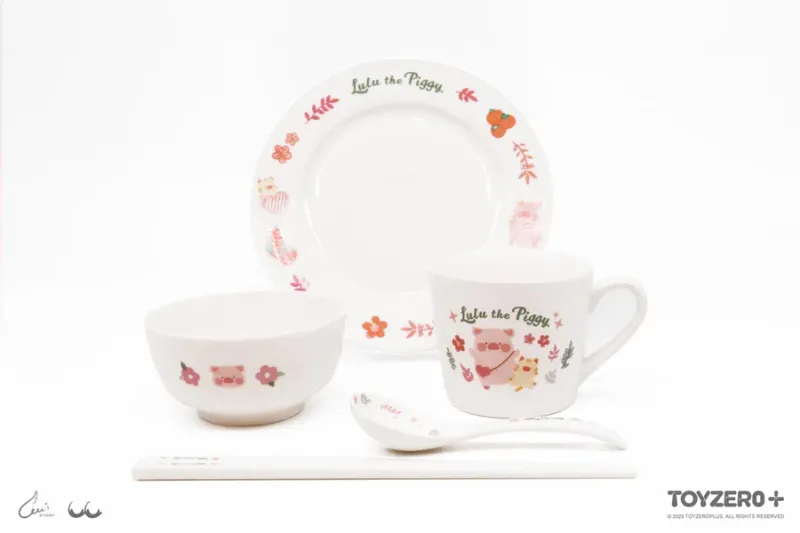 LULU PIG - TABLEWARE SET