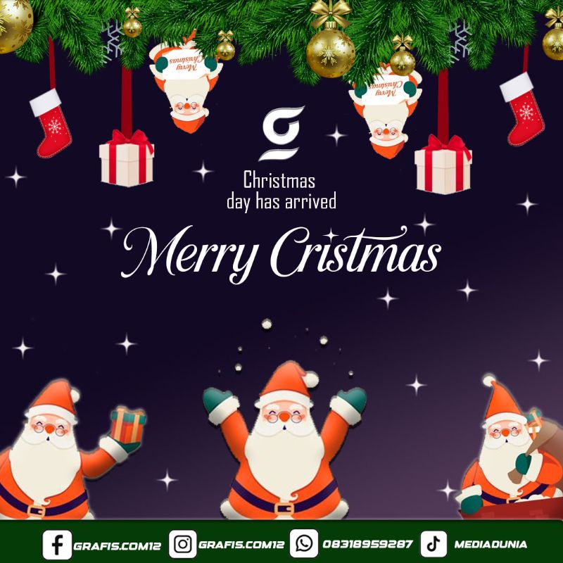 Desain Posert Natal