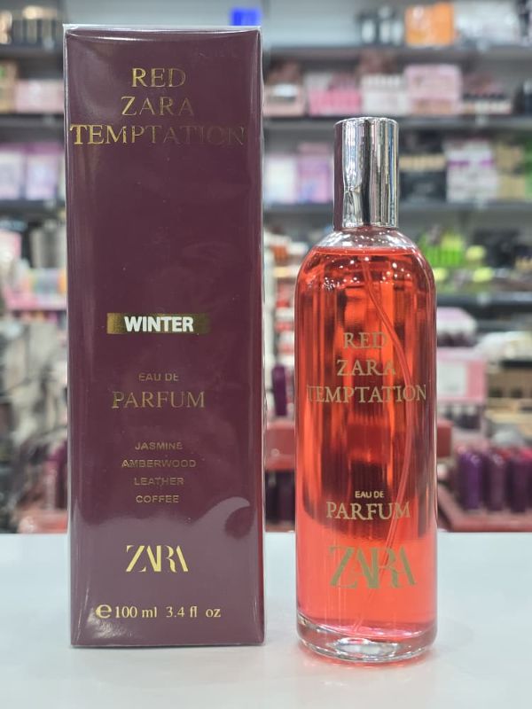 Parfum zara 3 couleurs rouge