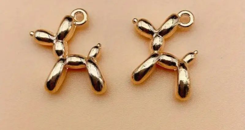 golden balloon puppy