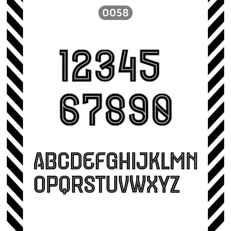 Football Font 0058