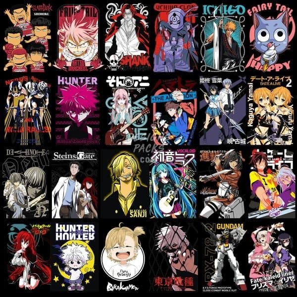 Anime Mix Designs Bundle