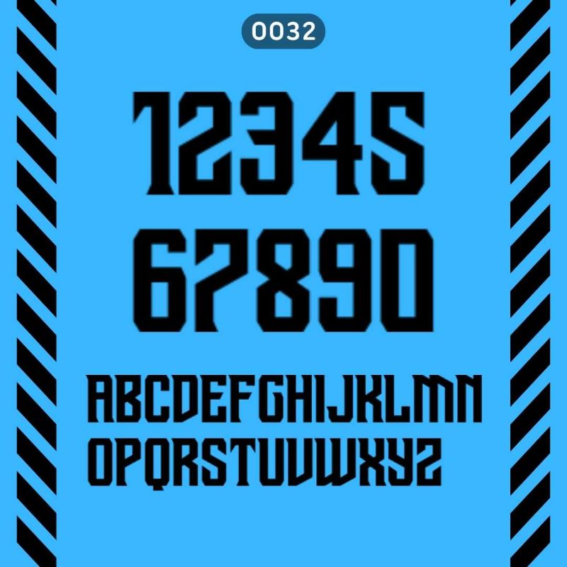 Football Font 0032