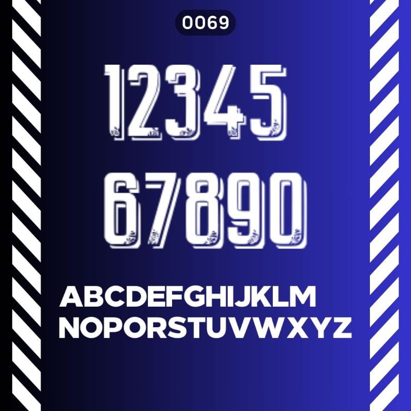 Football Font 0069
