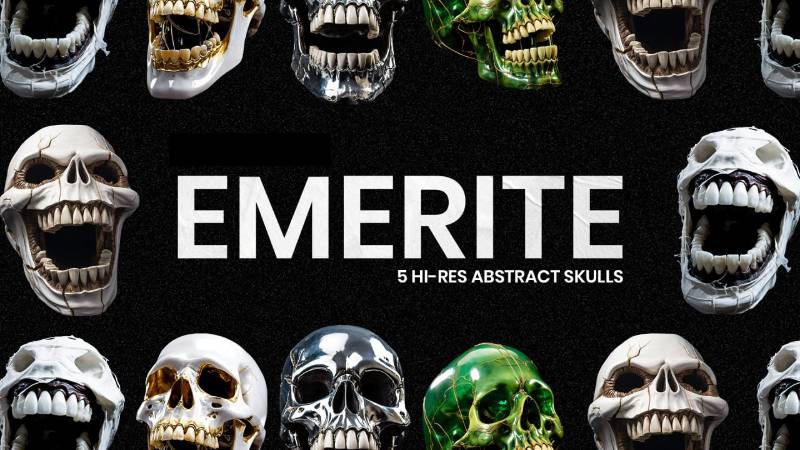 Emerite - Assorted Skull Pack