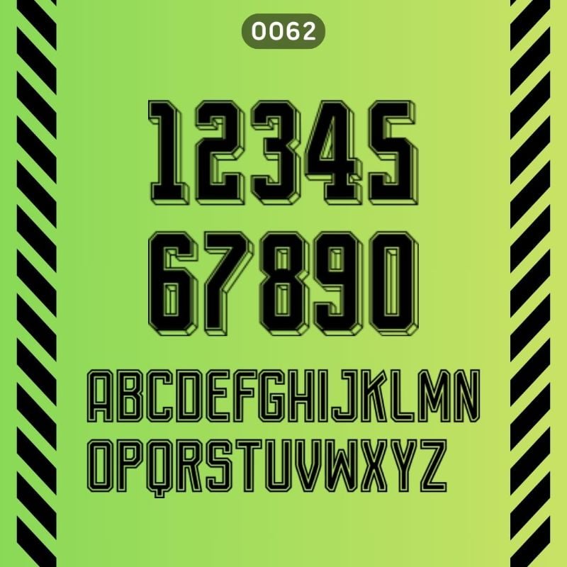 Football Font 0062