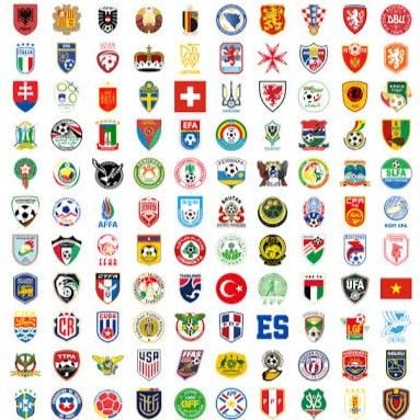 National Team Football Logos HD