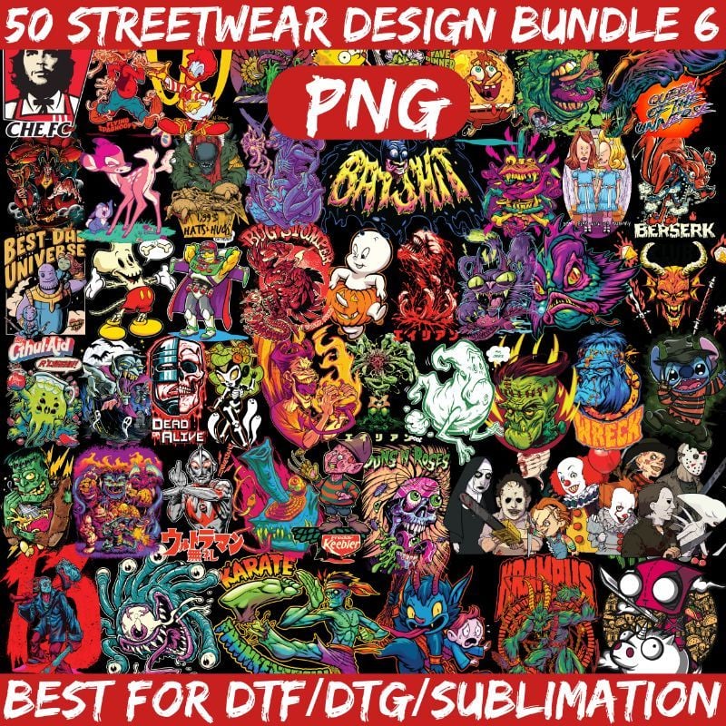 50 Latest Streetwear Design Bundle 6