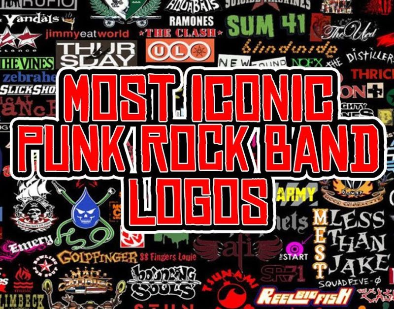 210+ Most Iconic Punk Rock Band Logos