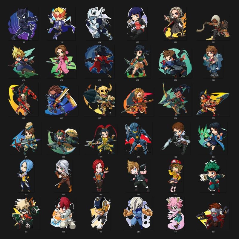 140+ CHIBI ANIME
