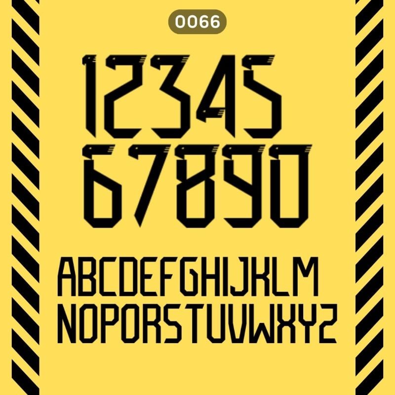 Football Font 0066