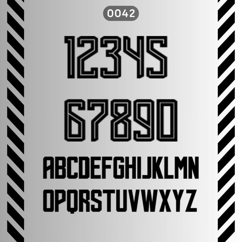 Football Font 0042
