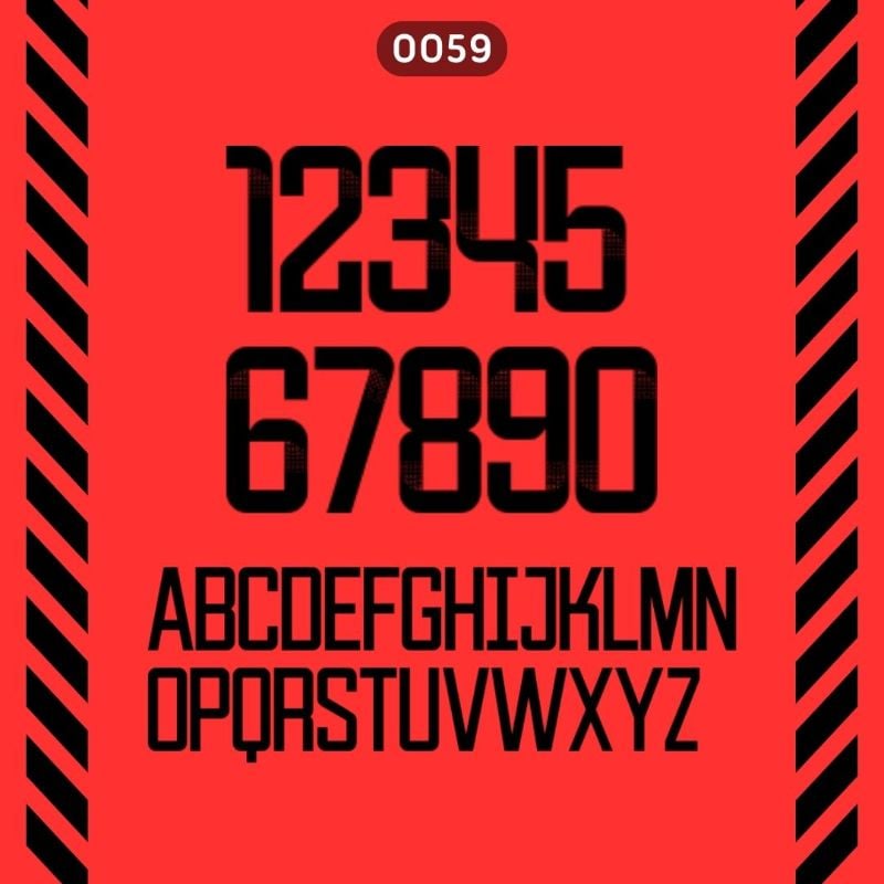 Football Font 0059