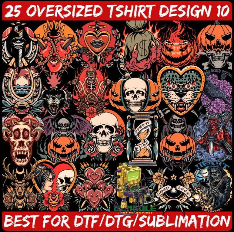 25 Oversized Streetwear T-Shirt Design 10