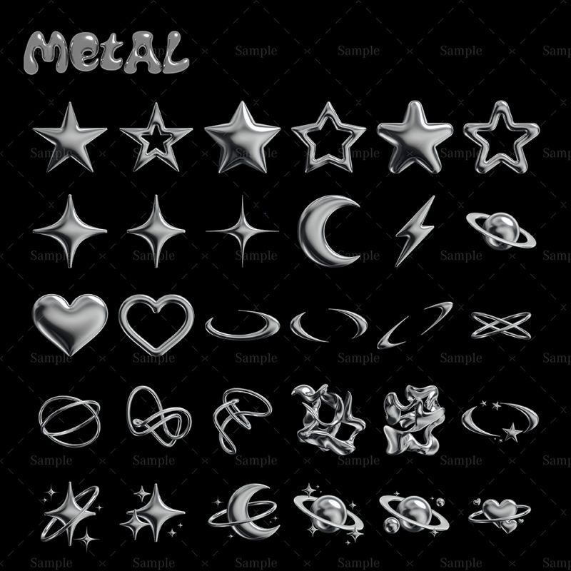 Y2K Metal Designs