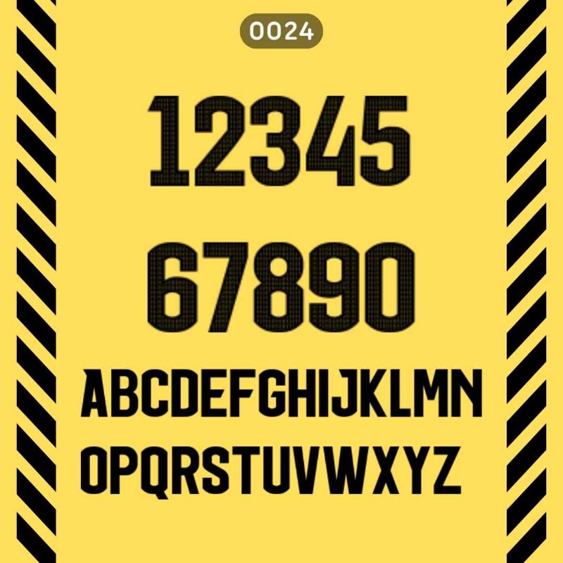 Football Font 0024