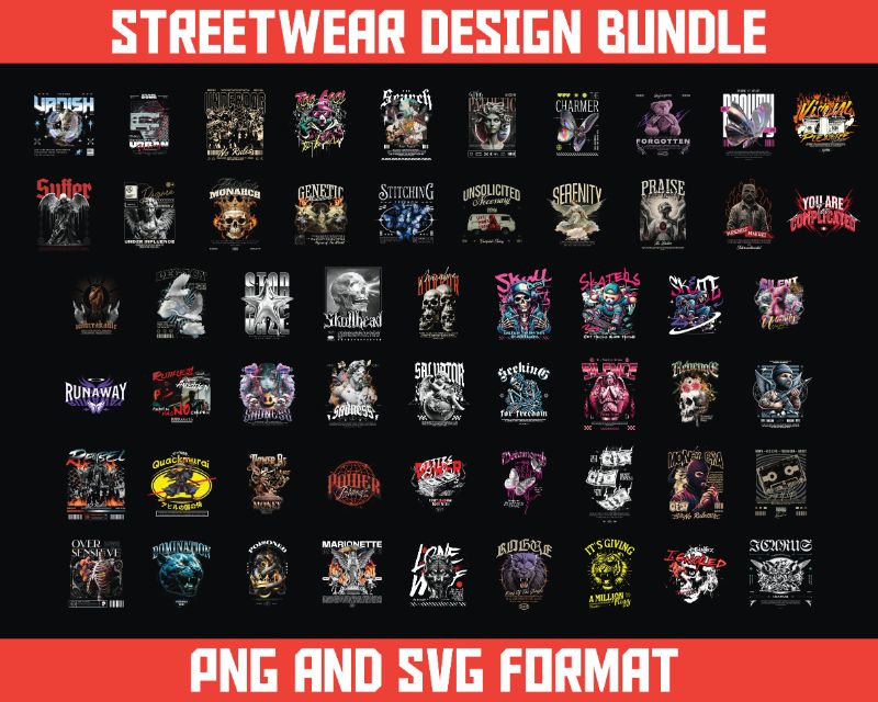 Urban Streetwear T-shirt Designs