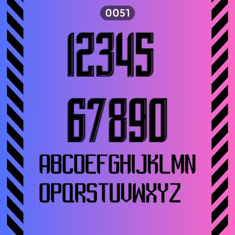 Football Font 0051