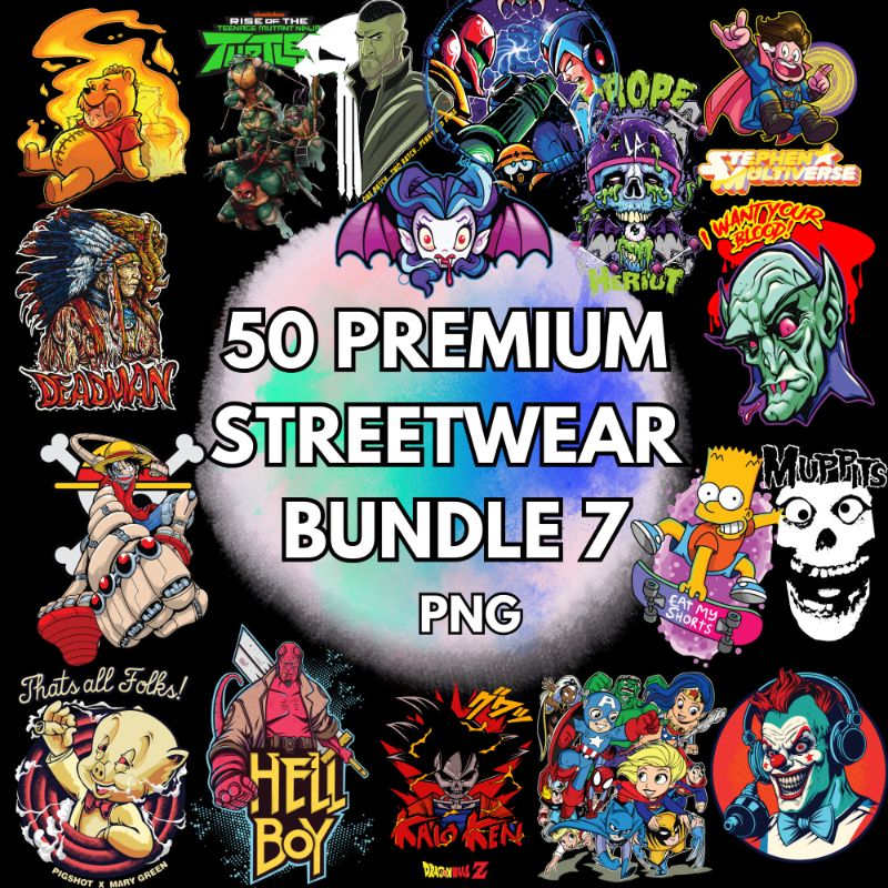 50 Latest Streetwear Design Bundle 7