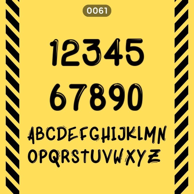 Football Font 0061