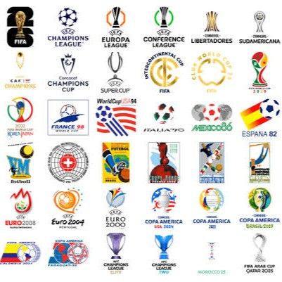 Football Tournament & Competition Logos HD