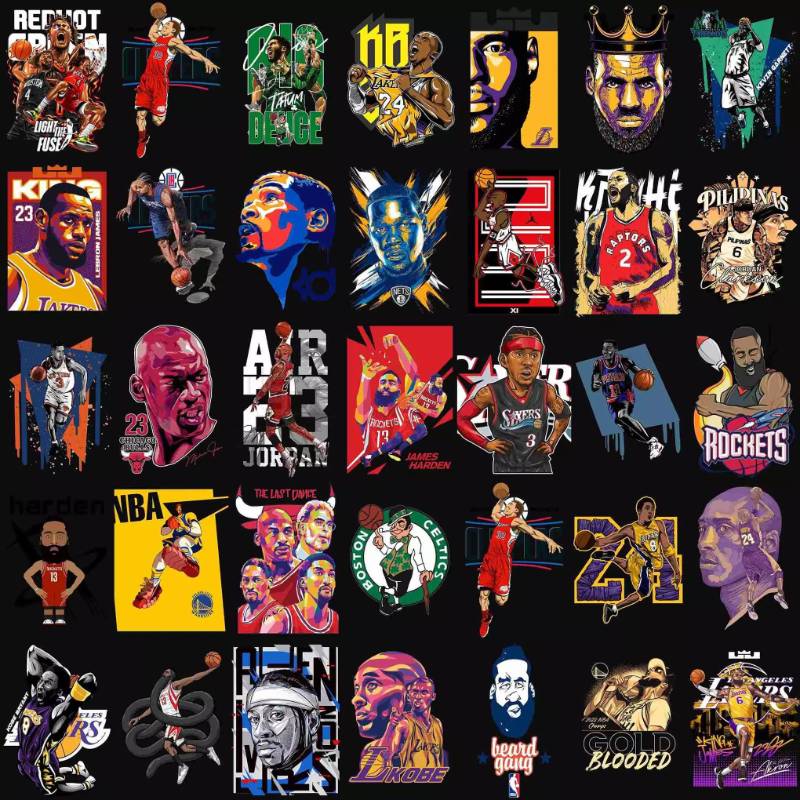 NBA-Inspired T-Shirt Designs