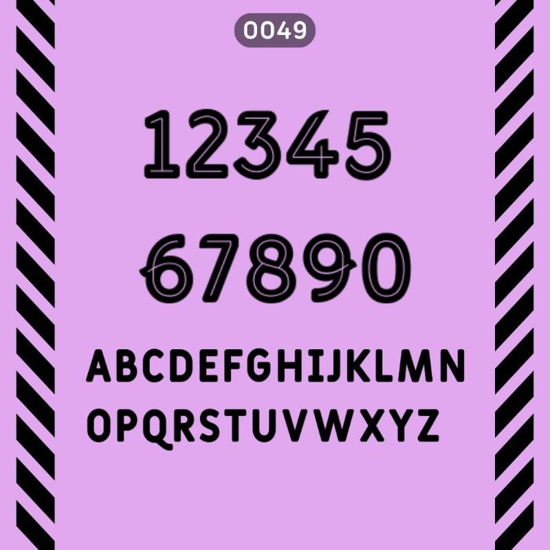 Football Font 0049