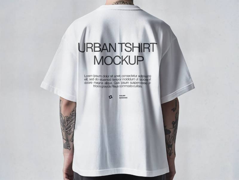 Urban Streetwear Tshirt Mockup