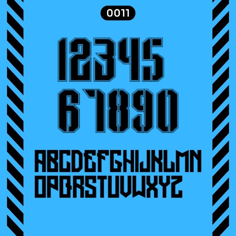 Football Font 0011