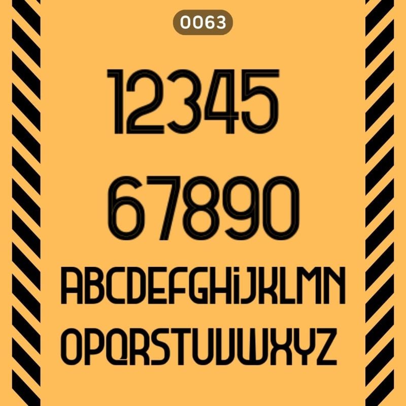 Football Font 0063