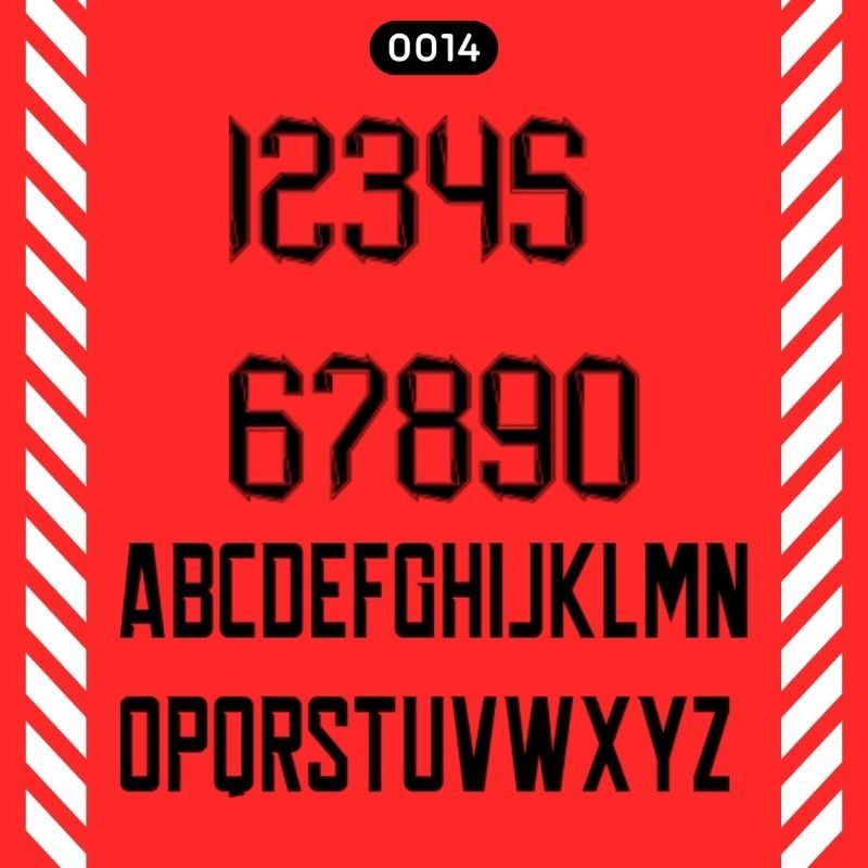 Football Font 0014