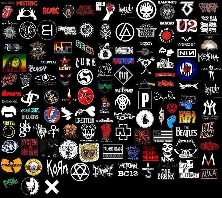 160+ Punk Rock Band Logo