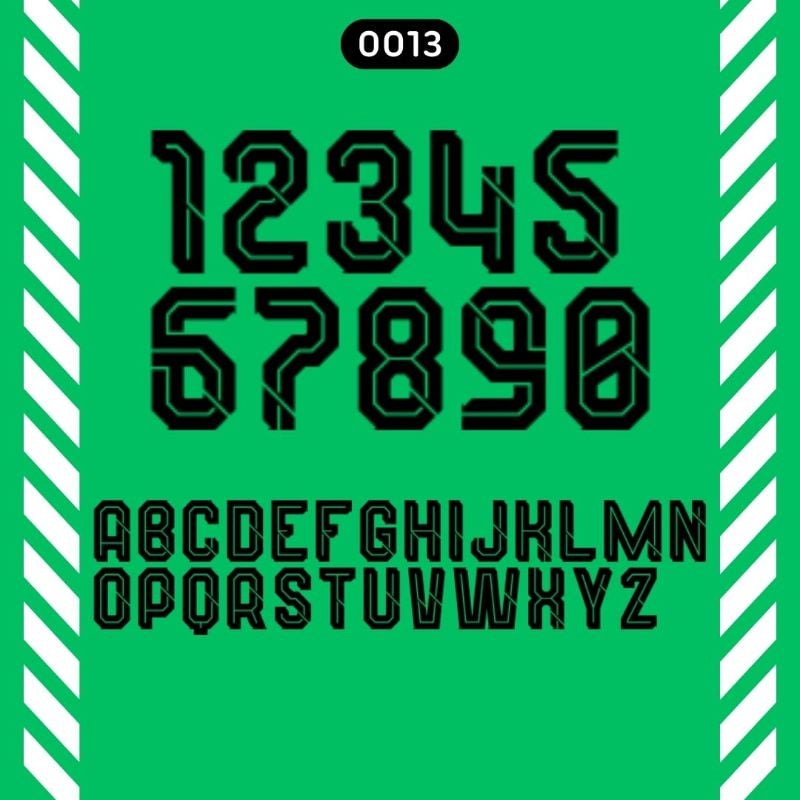 Football Font 0013