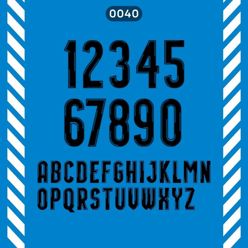 Football Font 0040