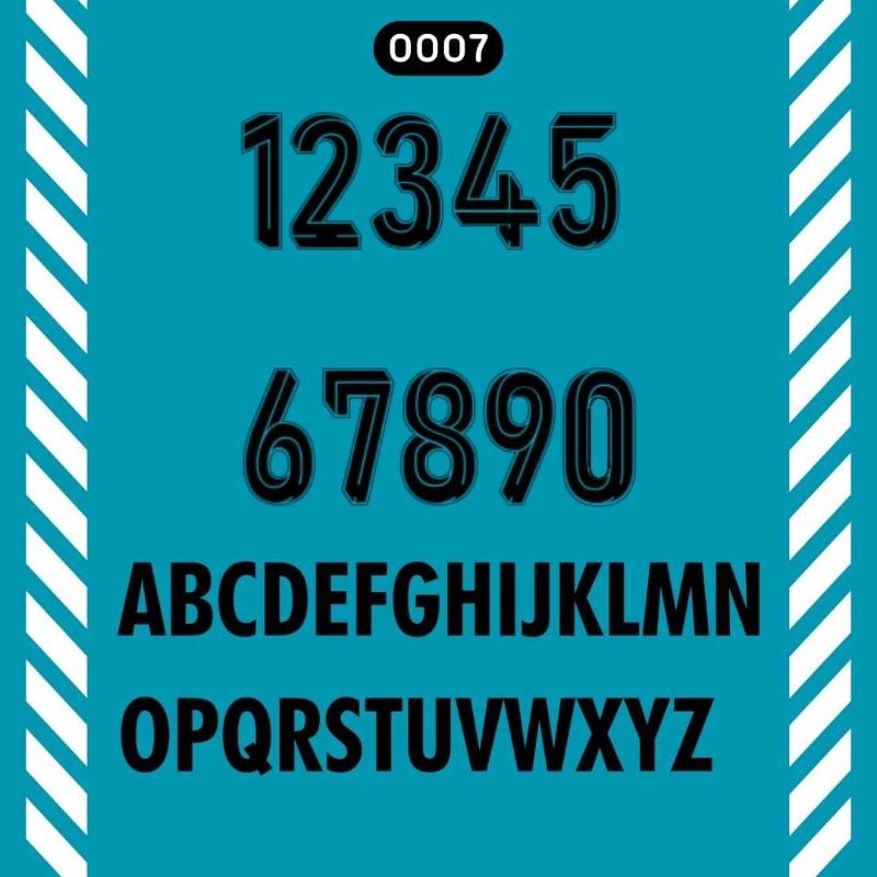 Football Font 0007