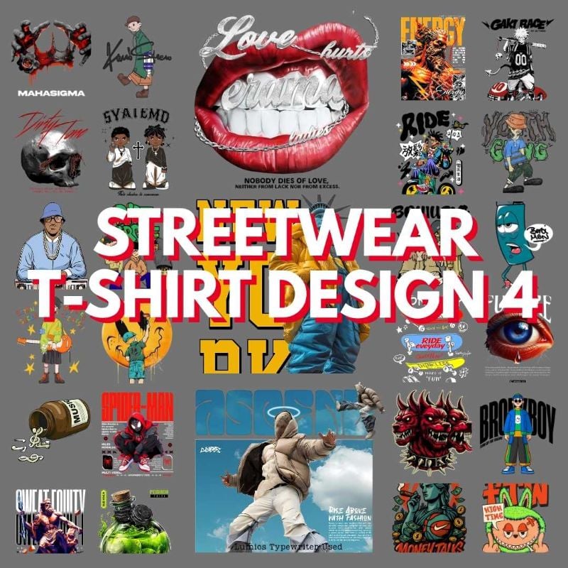 Streetwear T-shirt Design 4