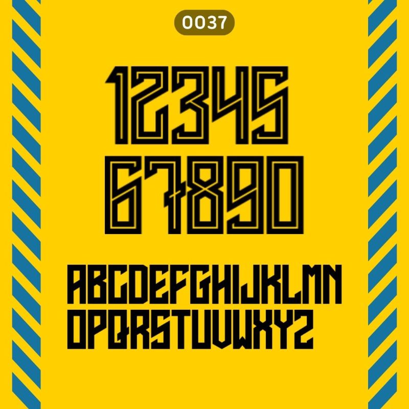 Football Font 0037