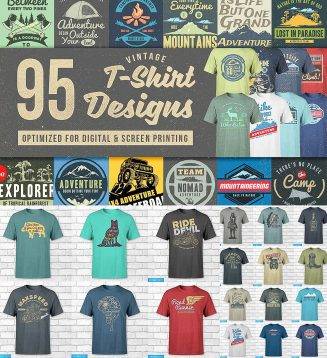 95-T-Shirt-Designs-Mega-Bundle