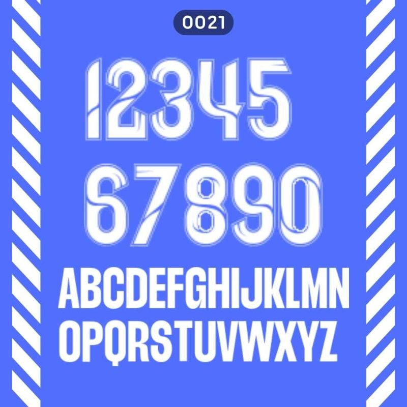 Football Font 0021