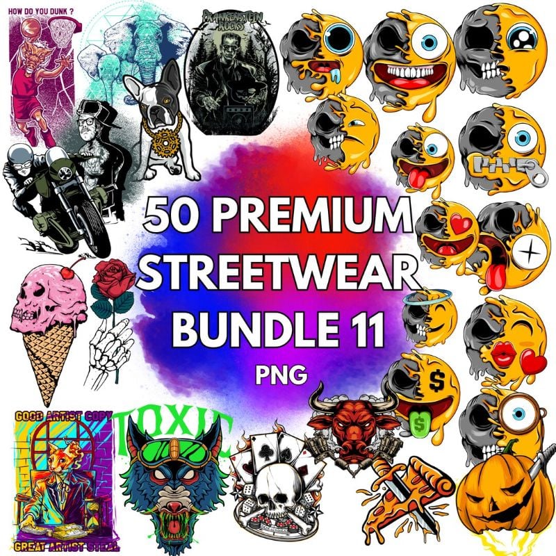 50 Latest Streetwear Design Bundle 11