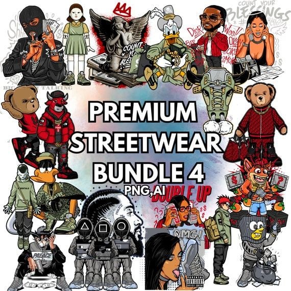 50 Latest Streetwear Design Bundle 4