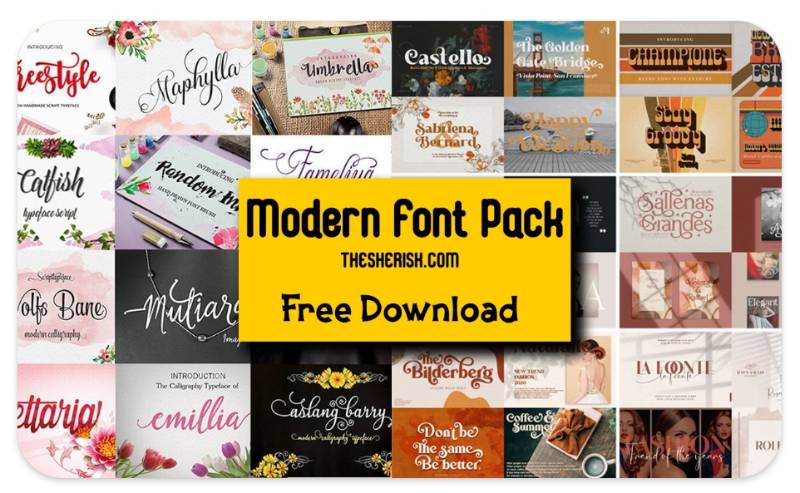 New All In One Font Bundle