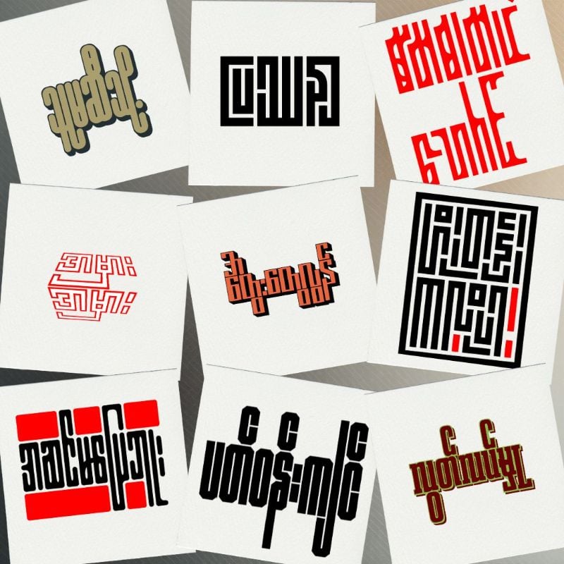 Myanmar Typography