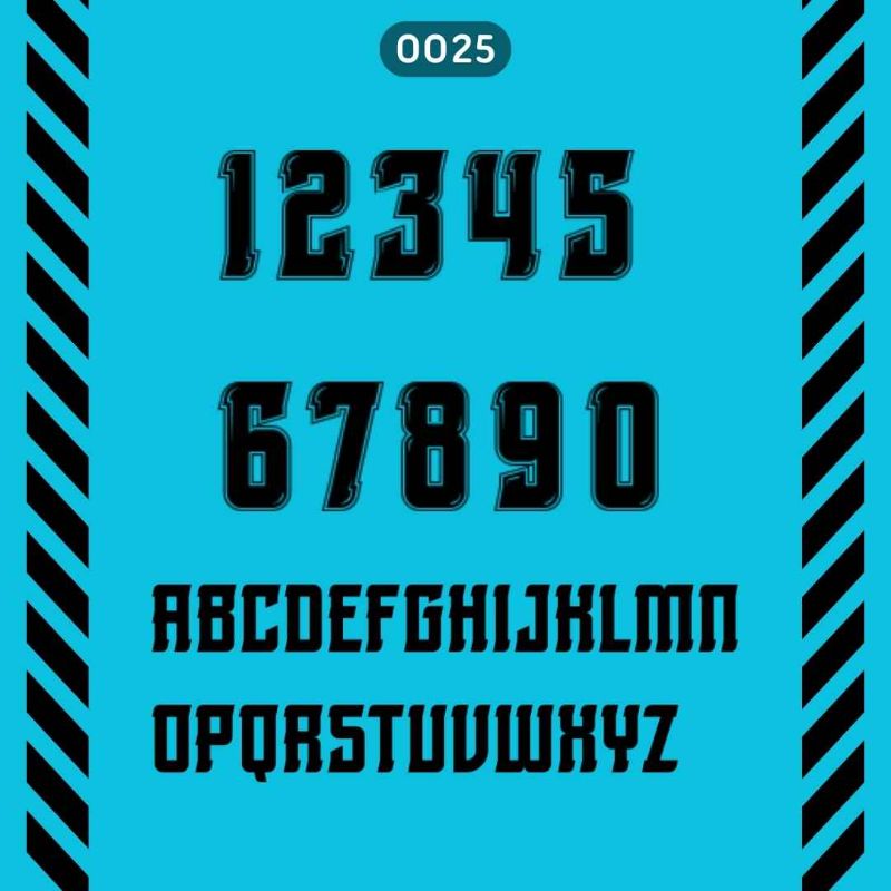 Football Font 0025