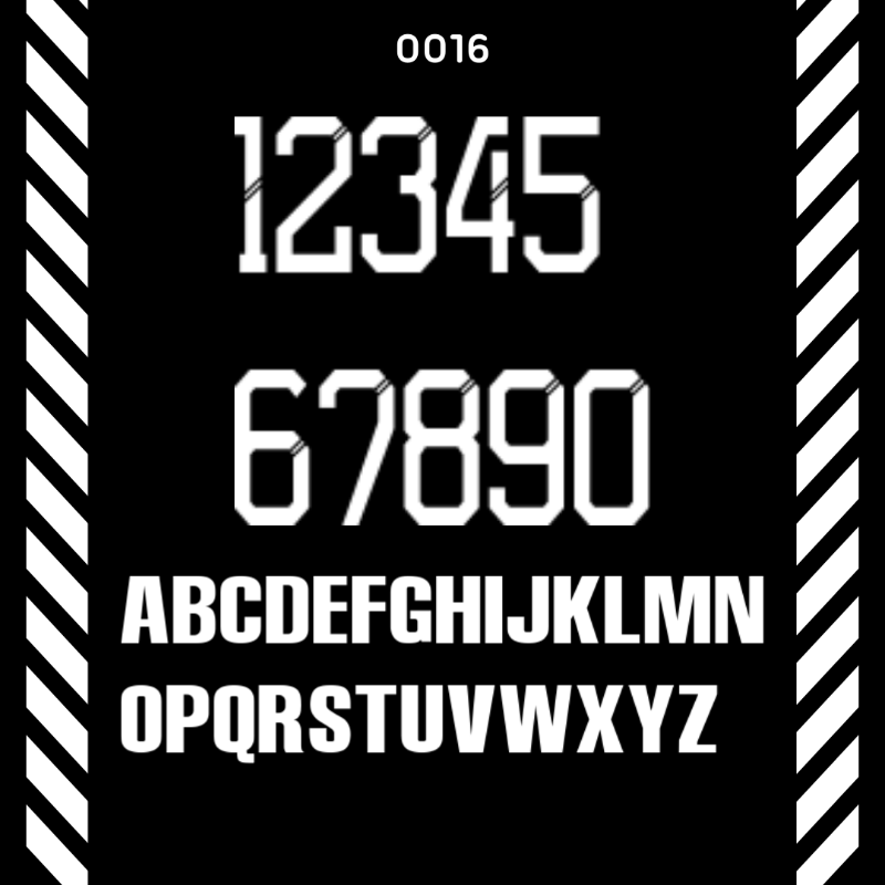 Football Font 0016