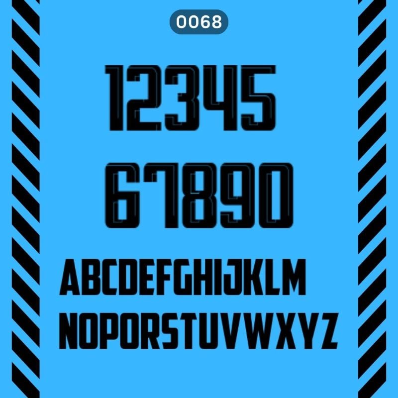 Football Font 0068