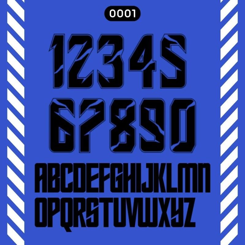Football Font 0001