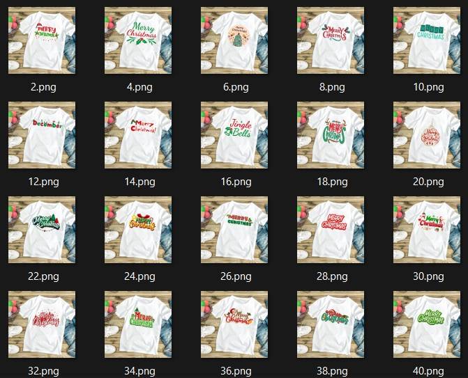 (11.11.2024) Christmas Tshirt Designs