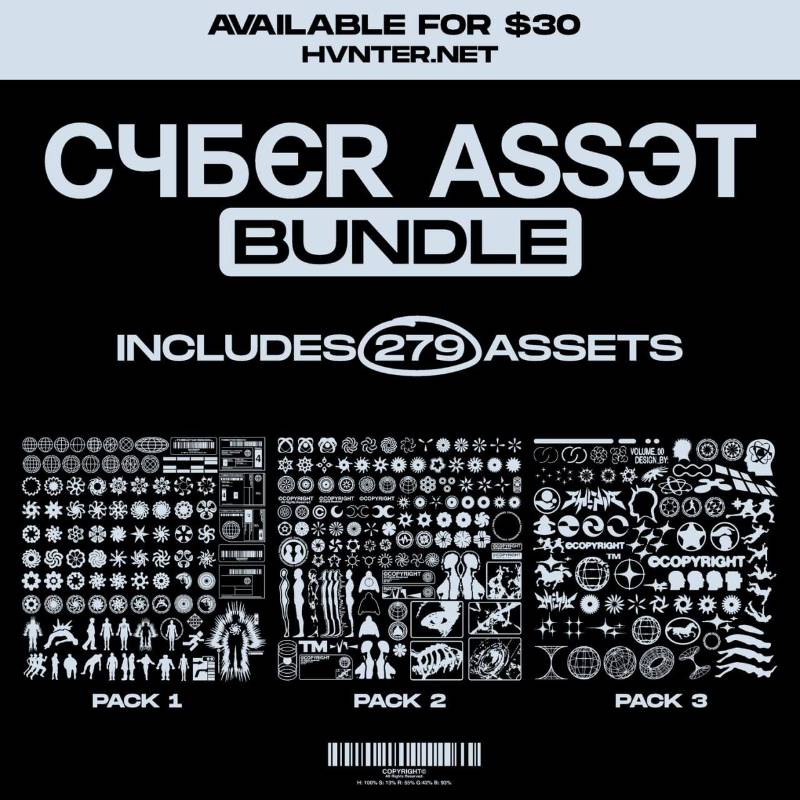 HVNTER - CYBER ICON BUNDLE